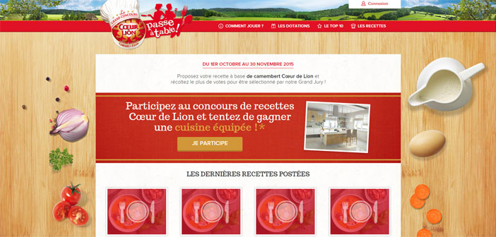 Jeu Coeur de Lion Passe à Table
