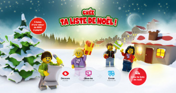 Grand Jeu Lego Crée ta liste de Noël