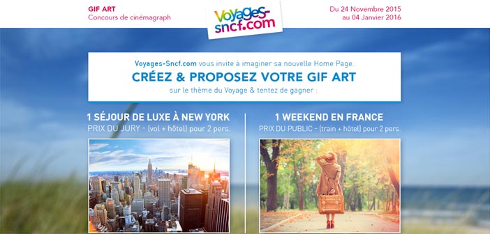 Grand Jeu Gif Art Voyages SNCF