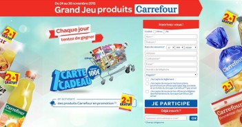 Grand Jeu Produits Carrefour