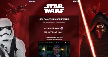 Grand Jeu Concours Star Wars