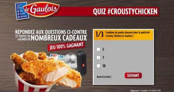 Grand Jeu Le Gaulois Crousty Chicken