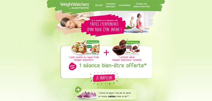 Jeu Weight Watchers Expérience Bien-Être