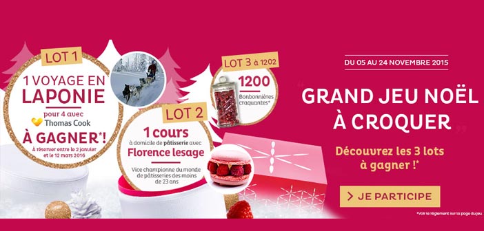 Grand Jeu de Noël à Croquer Nocibé