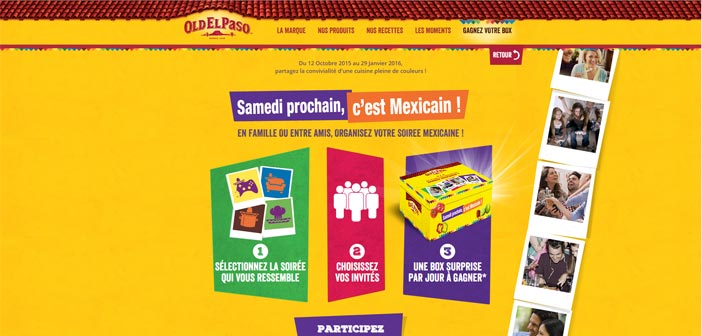 Grand Jeu Box Surprise Old El Paso