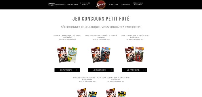 Jeu Concours Senseo Petit Futé