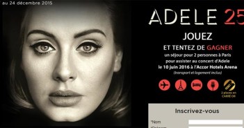 Grand Jeu Concours Adele E-leclerc