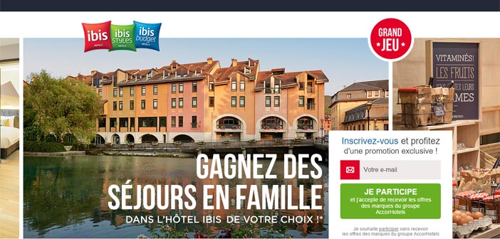 Grand Jeu Concours Ibis