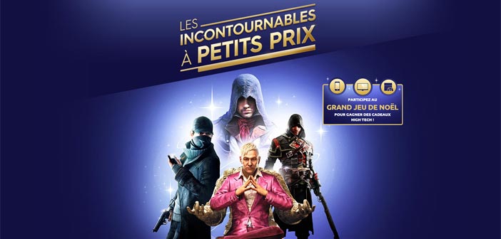 Grand Jeu de Noël Ubisoft