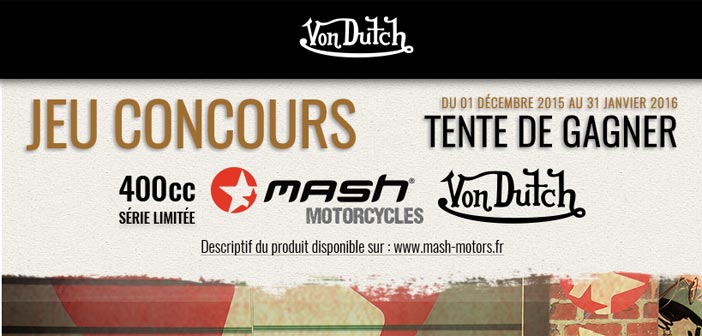 Grand Jeu Moto Von Dutch Mash
