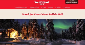 Grand Jeu Noël Buffalo Grill Coca-Cola