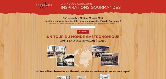 Grand Jeu Tour du monde gastronomique