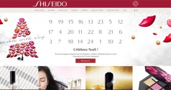 Jeu Shiseido Calendrier de l'Avent