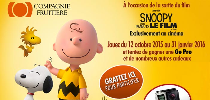 Jeu Snoopy La Compagnie Fruitière