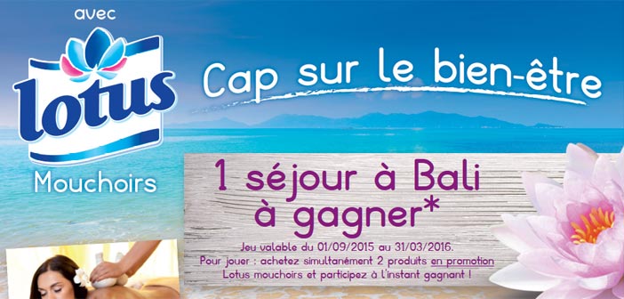 Grand Jeu Lotus Mouchoirs Bali