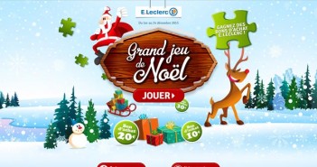 Grand Jeu Puzzle de Noël E.Leclerc