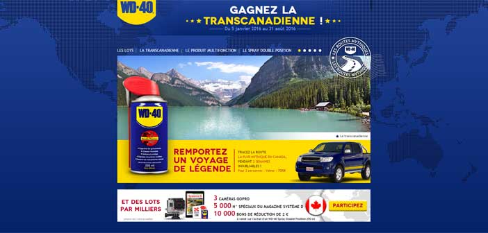 Grand Jeu Concours Wd40 Canada
