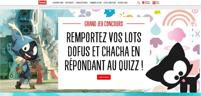 Grand Jeu Flunch Dofus Chacha