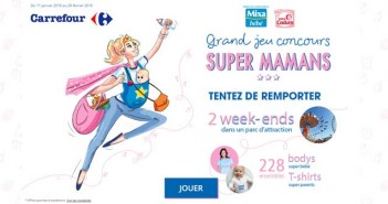 Grand Jeu Super Mamans Carrefour