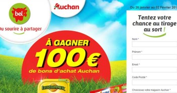 Grand Jeu Auchan Tous Fans de Fromage