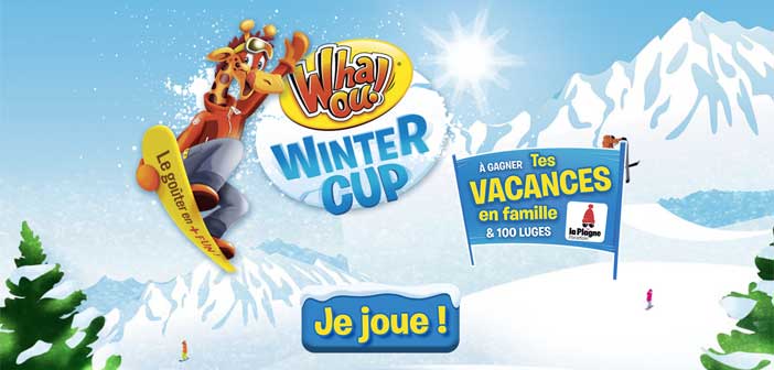 Jeu Concours Whaou Winter Cup 2016