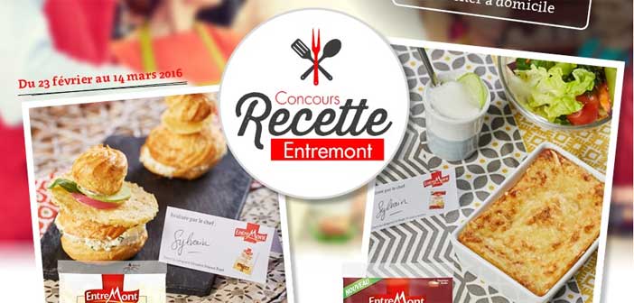 Jeu Concours Recette Entremont
