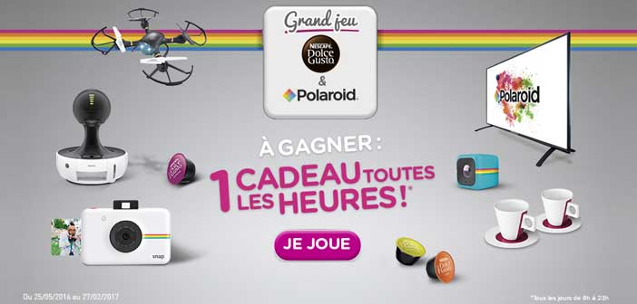Grand Jeu Dolce Gusto Polaroid