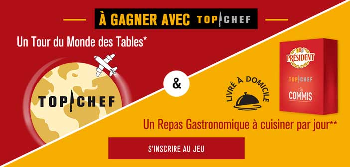 Jeu Top Chef President 2017