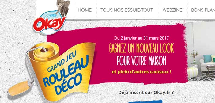 Grand Jeu Rouleau Déco Okay