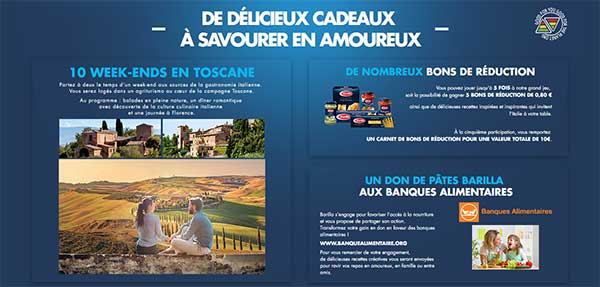 Grand Jeu Barilla Gagnez à tous les coups