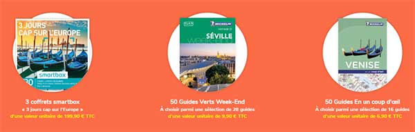 Grand jeu Michelin Guide Vert