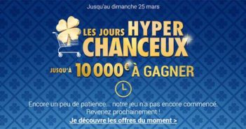 carrefour.fr/leshyperchanceux - Jeu Jours Hyper Chanceux Carrefour