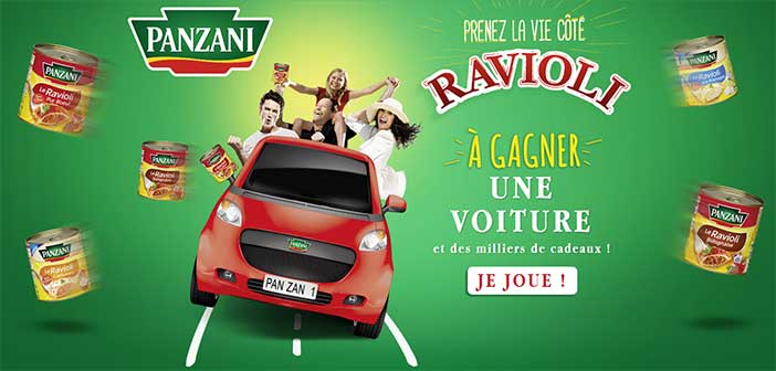 Grand Jeu Panzani Prenez la vie côté Ravioli