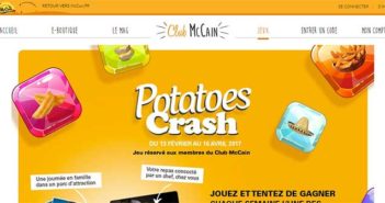 Jeu Potatoes Crash McCain