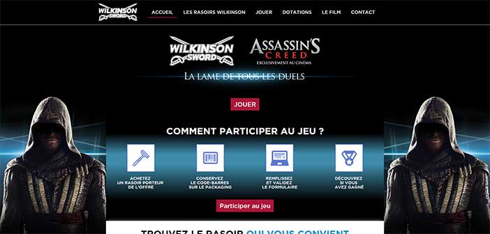 Jeu Wilkinson Assassin's Creed