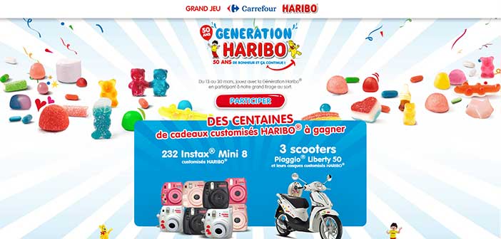 Grand Jeu Carrefour Haribo