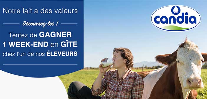www.candia.fr/jeu - Grand Jeu Candia Notre lait a des valeurs