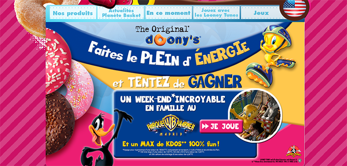 Grand Jeu Doony's Looney Tunes