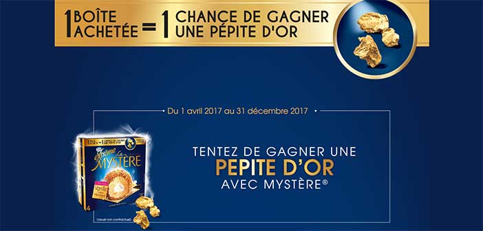 Grand Jeu Nestlé Extrême Mystère Pépite d'Or