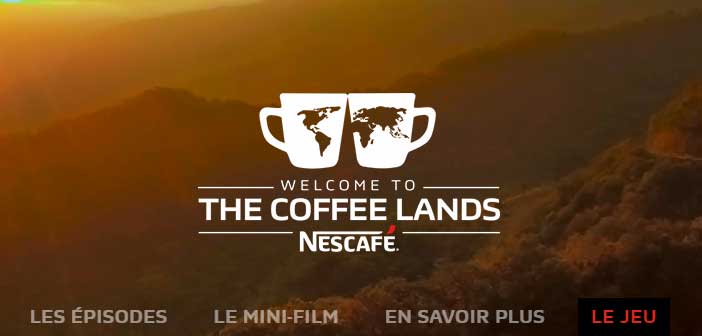 Jeu Nescafé Terres en Café