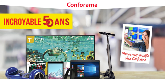 Grand Jeu Anniversaire Conforama 2017