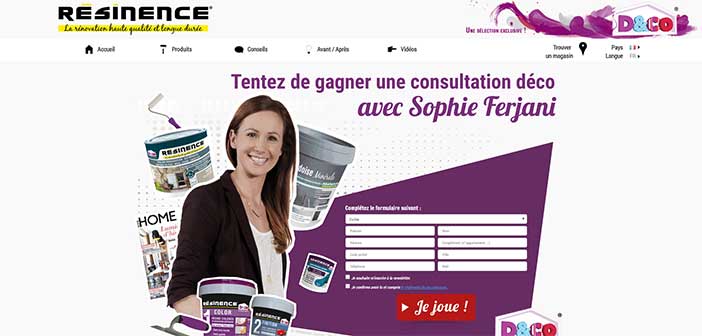 Jeu Concours Résinence Deco.fr