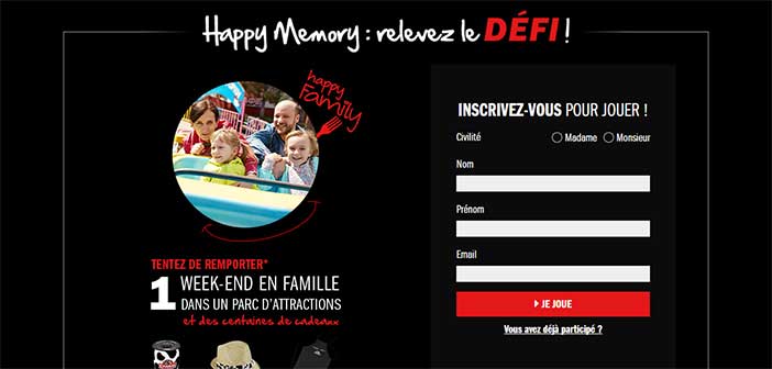 jeuhappymemory.charal.fr - Jeu Charal Happy Memory