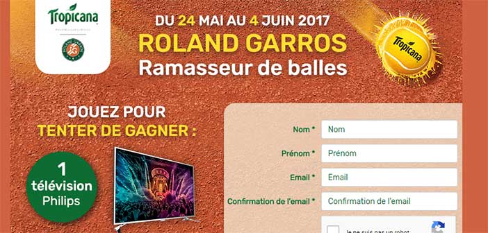 www.geant.jeupepsico.fr - Jeu Pepsico Géant Roland Garros