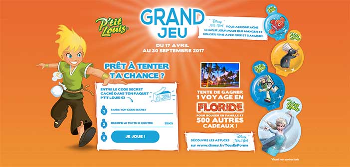 www.jeuptitlouis.fr - Grand Jeu P'tit Louis Disney