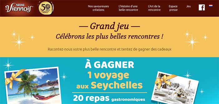 www.leviennois.fr/jeu - Jeu Le Viennois Nestlé 50 ans