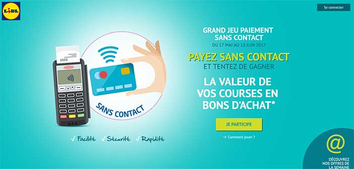 www.sanscontact-lidl.fr - Grand Jeu Lidl sans contact