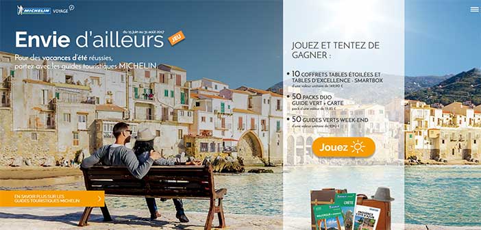 jeugv.voyages.michelin.fr - Jeu Michelin Guide Vert Envie d'Ailleurs
