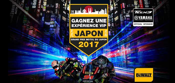 www.dewalt.fr/japanmotogp - Jeu Dewalt Grand Prix du Japon