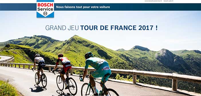 www.boschcarservice.fr - Jeu Bosch Car Service Tour de France 2017